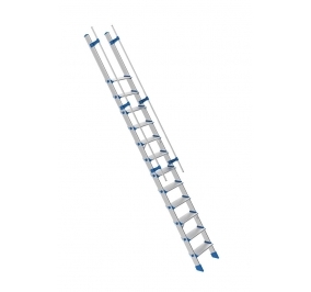 CORRIMANO COPPIA X SCALA  CLIMB CON PARAPETTO X 11519