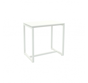TAVOLO DA RISTORO CM.114X75X110 H BIANCO