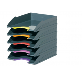 PORTACORRISPONDENZA SET 5 VASCHETTE VARICOLOR DURABLE