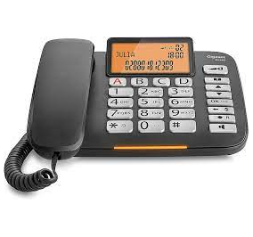 TELEFONO FISSO SIEMENS DA 580 BLACK