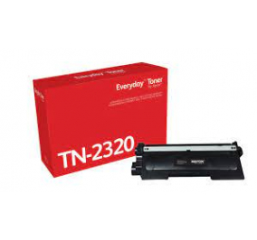 TONER COMPATIBILE PER BROTHER TN2320, STANDARD CAPACITY