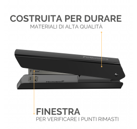 CUCITRICE DA TAVOLO FELLOWES LX820 CON MICROBAN NERA