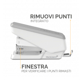 CUCITRICE DA TAVOLO FELLOWES LX840 EASYPRESS CON MICROBAN BIANCA