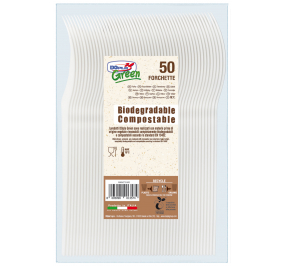 FORCHETTE BIOCOMPOSTABILI DOPLA