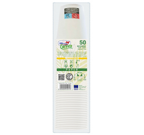 BICCHIERI IN CARTA DOPLA 7OZ- 210 ML