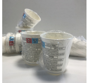 BICCHIERI IN CARTA DOPLA - 250 ML IMBALLO SINGOLO 9OZ