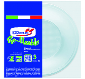 Insalatiera Trasparente Descrizione Insalatiera 2 lt DOPLA Colore Trasparente