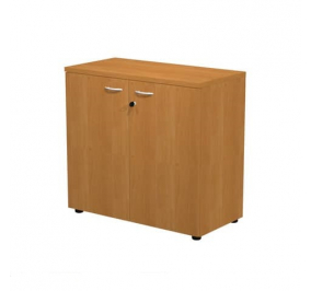 ARMADI ANTE BATTENTI IN MELAMINICO CM.90X46X85H NOCE CHIARO Colore NOCE CHIARO