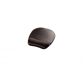 MOUSE PAD CON POGGIAPOLSI in memory foam Nero FELLOWES Colore Nero