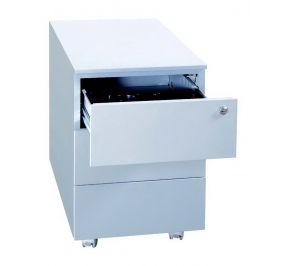 CASSETTIERE IN METALLO SU RUOTE Bianco Misure cm 40x59x54H BERTESI Colore Bianco