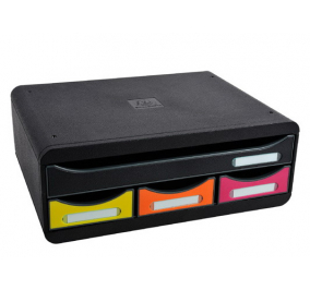 Cassettiera Toolbox  Colore  Arlecchino EXACOMPTA