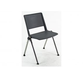 SEDIA MEETING REVOLUTION-  Nero-    cm 45Lx54Px80H