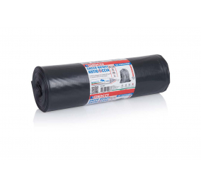 SACCHI PESANTI PER RACCOLTA DIFFERENZIATA 160 LITRI-  cm 90X120 75 &mu;m-  Nero