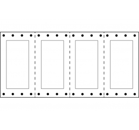 ETICHETTE PER REVISIONI AUTO-  Formato-  mm 64x34-  Etichette/Foglio-  6