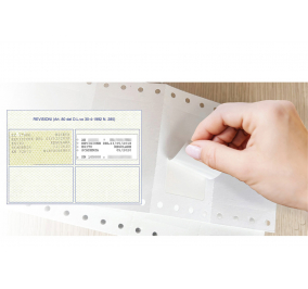 ETICHETTE PER REVISIONI AUTO-  Formato-  mm 64x34-  Etichette/Foglio-  6