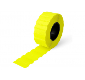 PREZZATRICE NUOVA SMART 8&nbsp;-Rotolo da 1.000 Etichette sagomate permanenti mm 26x12 giallo