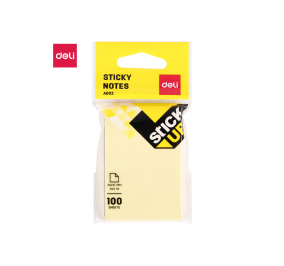 FOGLIETTI RIPOSIZIONABILI-  giallo-  Formato-  mm 76x51
