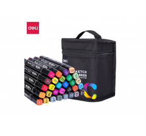 SKETCH MARKER A DOPPIA PUNTA-  Colori assortiti