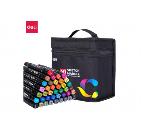 SKETCH MARKER A DOPPIA PUNTA-  Colori assortiti