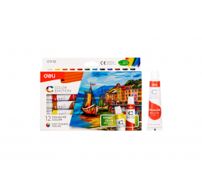 TEMPERA IN TUBETTO-  Colori assortiti-  Tubetto da 12 ml