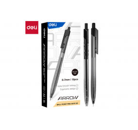 PENNA A SFERA A SCATTO ARROW-  nero