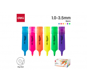 PACCO SCORTA 48 EVIDENZIATORI DELILIGHT-  Colori assortiti