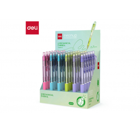 PORTAMINE CON GOMMINO-  Colori assortiti-  Diametro-  mm 0,7