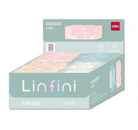 GOMME LINFINI-  Colori assortiti-  Formato-  mm 54x20x11
