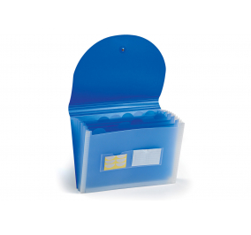 PORTADOCUMENTI CLASSIFICATORE-  Blu-  Formato-  cm 33x24,5x4,5