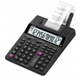 CALCOLATRICE DA TAVOLO SCRIVENTE CASIO HR-150 RCE 12 CIFRE CON ALIMENTATORE