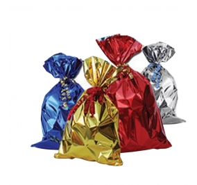 BUSTE PPL MET. M/P 35X50CM CF50*ROSSO Colore Rosso