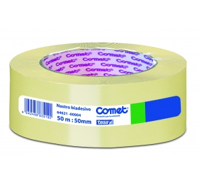 NASTRI ADES.BIAD.TRASP.MM.50X50 MT. TESA/COMET