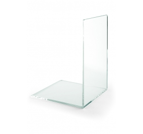 COPPIA REGGILIBRI LEBEZ PLEXIGLASS 12X17X12