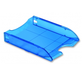 PORTACORRISPONDENZA FELLOWES 4X33X5,5 E041 FONDO PIENO Colore Blu traslucido