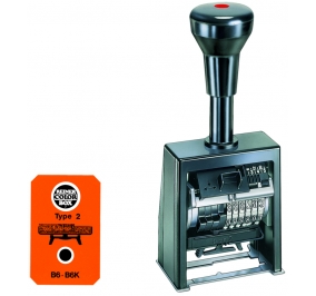 TIMBRO NUMERATORE AUTOMATICO COLOP  S17 5,5 6 CIFRE REINER
