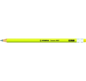 MATITA STABILO SWANO FLUO CON GOMMINO FUSTO GIALLO Colore Giallo