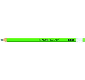 MATITA STABILO SWANO FLUO CON GOMMINO FUSTO VERDE Colore Verde