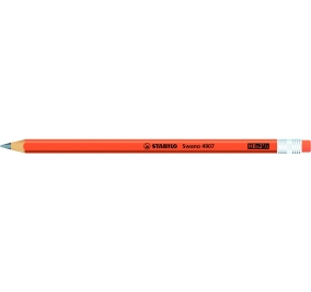 MATITA STABILO SWANO FLUO CON GOMMINO FUSTO ARANCIO Colore Arancione