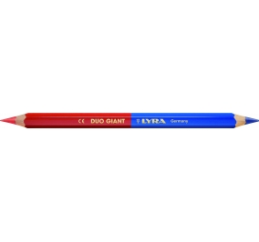 MATITA LYRA DUO GIANT ROSSO-BLU