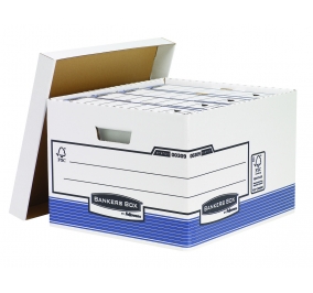 SCATOLA ARCHIVIO FELLOWES 38,5X44X29,4 BANKERS CON COPERCHIO