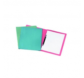 CARTELLA MANILLA SEMPLICE 25X34 CON PRESSINO SENZA STAMPA AZZURRO Colore Azzurro