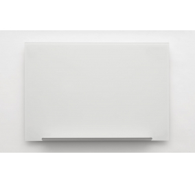 LAVAGNA MAGNETICA NOBO IN VETRO DIAMOND 100X56 VASCHETTA PORTAPENNA BIANCO Colore Bianco