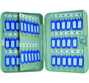 CASSETTA PORTACHIAVE MARKIN 48 POSTI 18X25X8 ACCIAIO
