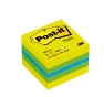 MINI CUBI POST-IT® Colore Giallo neon,fucsia,verde ultra,turchese ultra