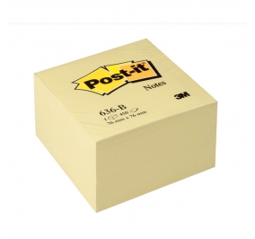 POST-IT® NOTES GIALLO CANARY™  Formato 450 ff. cubo 76x76