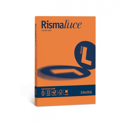 CARTA COLORATA RISMALUCE Colore Arancio 56