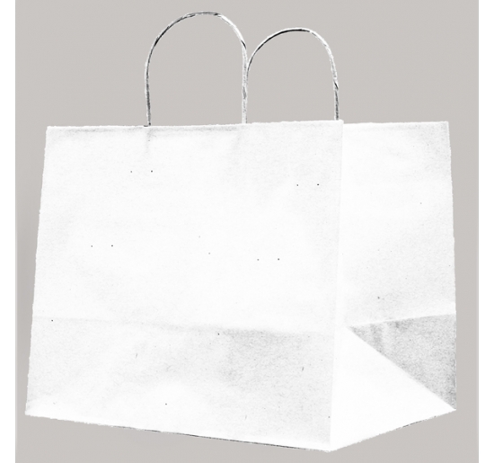 SHOPPERS NEUTRE TWISTED LARGE Colore Bianco Formato cm 32x20x33