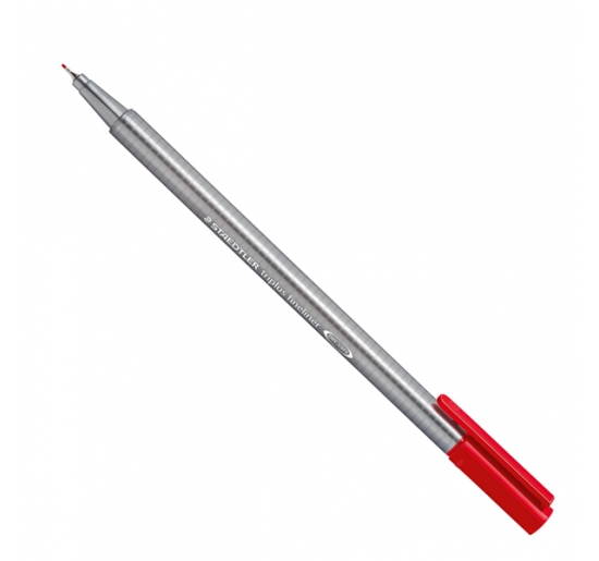 PENNARELLO TRIPLUS FINELINER 334 Colore Rosso