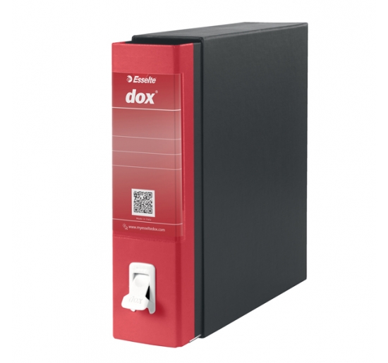 REGISTRATORE DOX Colore Rosso Formato esterno cm 28,5x31,5x8