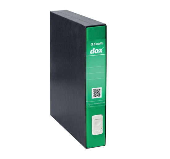 REGISTRATORE DOX Colore Verde Formato esterno cm 28,5x31,5x5